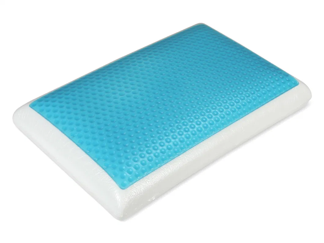 Gel Cooling Fabric Cover Memory Foam Pillow Sleep Bed Adjustable Orthopedic Bed Compressed Almohadas