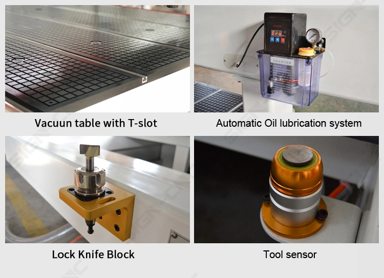 2030 CNC Router 3D Metal Aluminum Cutting Wood Foam Furniture Making 4 Axis 1325 Atc CNC Router Machine