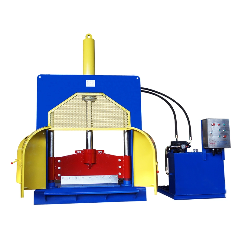 Vertical Hydraulic Guillotine Rubber blade Cutter