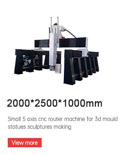 Large Size 3D Automatic Wood EPS Foam Cutting CNC Router Machine