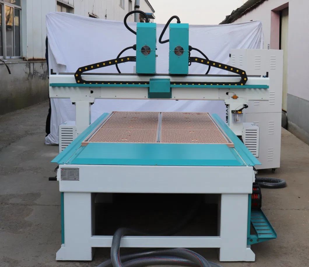 4 Axis Automatic 1325 1530 2040 2060 CNC Router for Furniture Designs Woodworking Cutting 3D Wood Carving MDF PVC Acrylic Foam Engraving CNC with Side Rotary