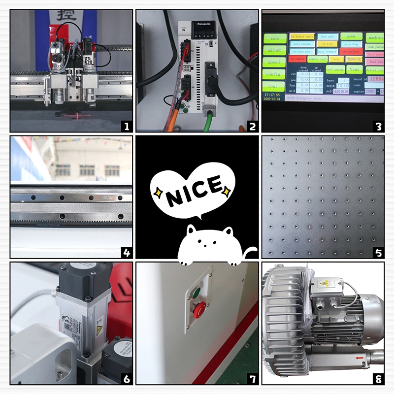 Computer Control CNC Fabric Cutting Machine for Garments, Sofa &amp; Home Textile