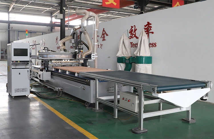 Panel Furniture Use Automatic Linear Tool Change Wood Carving Atc 3D Wooden Door Engraving Cutting CNC Router Machine 1325 Price