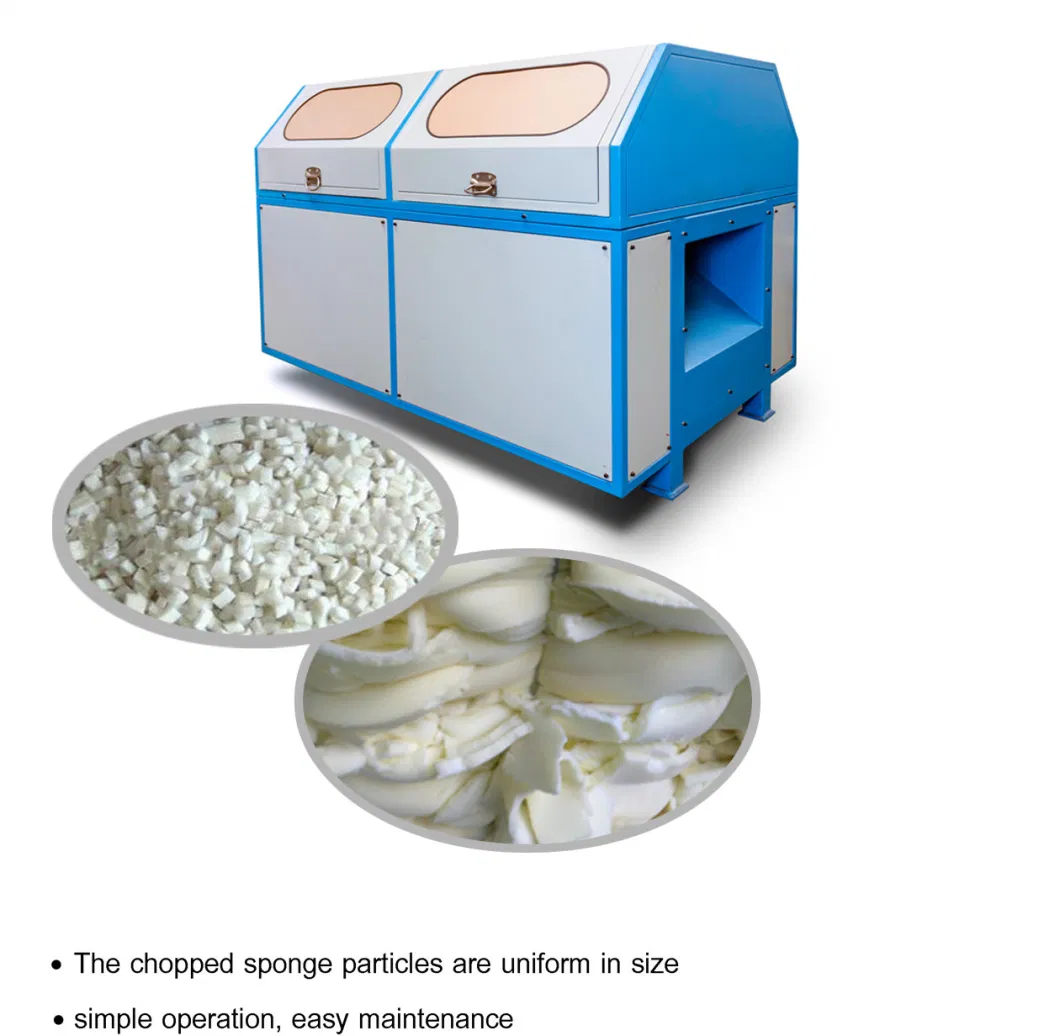 Zld001e-1 New Design High Quality Fabric Recycle Cutter Foam Pillow Filling Machine with CE Online Sales in Shenzhen