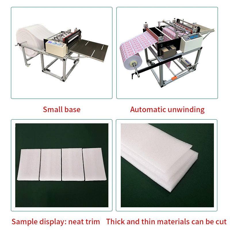 2022 New Design LDPE Plastic Cutting Machine Air Bubble Film Cutting Machine LLDPE Air Bubble Film Cutter