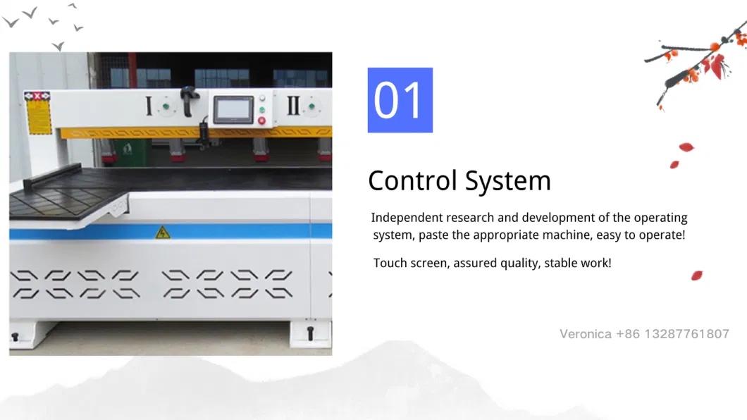 Panel Furniture CNC Cutting Machine Side Hole Drilling Machine