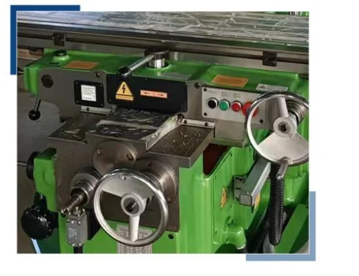Metal Cutting Machine Automatic 45 Degree Vertical Knee Type Milling Machine X5040