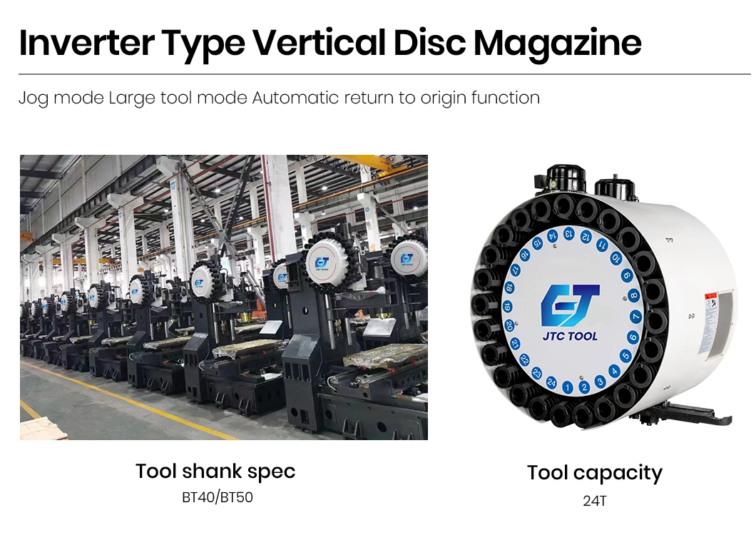 Jtc Tool 400 Table Travel Y mm Torno CNC Machine Manufacturing Vmc850 CNC Machine for Sheet Metal Work China Axis Vmc