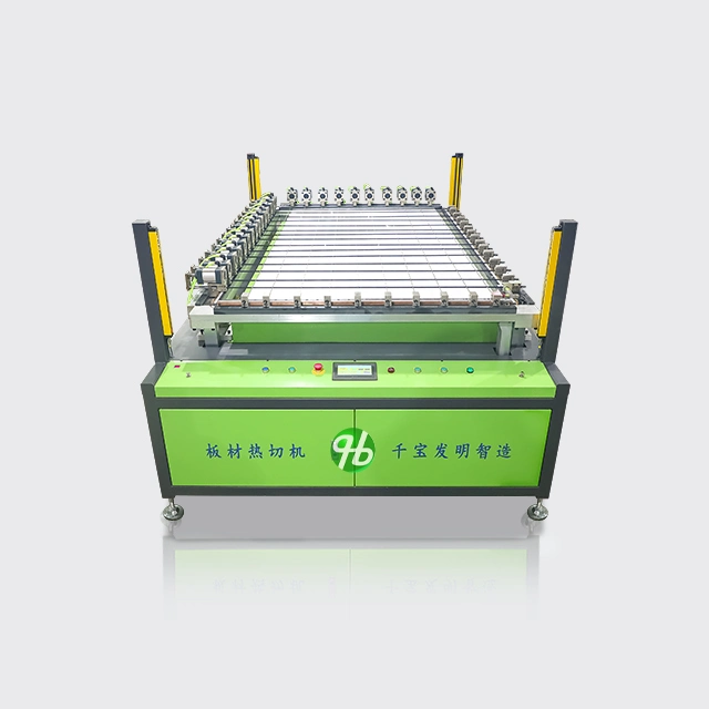 Full Automatic PE EPE Foam Sheets Hot Cutting Machine EPE Foam Hot Knife Cutting Machine Styrofoam Heat Cutter