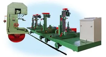 Automatic Woodworking Machinery Log Carriage Vertical Band Saw Machine for Cutting Wood