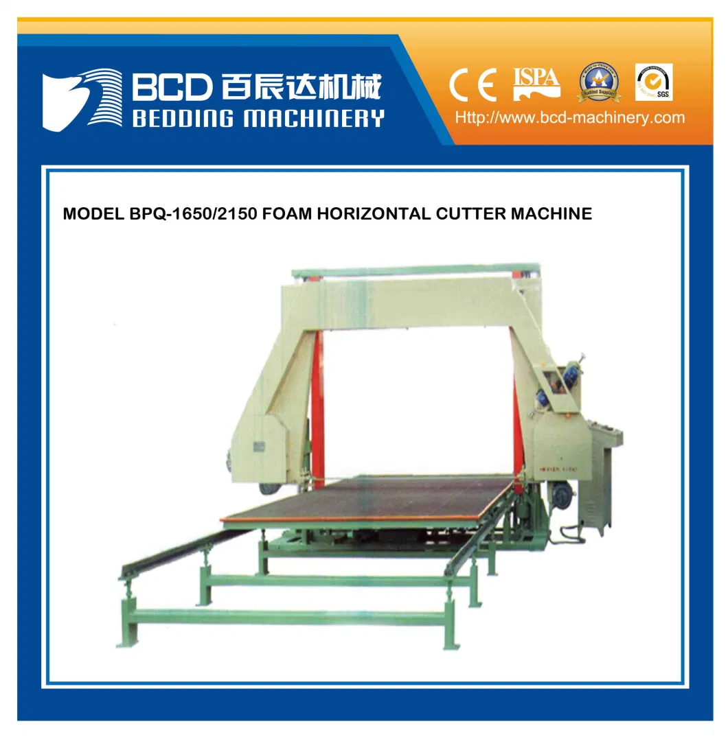 CNC Ring Blade Foam Cutting Machine with Horizontal Knife