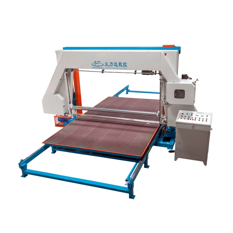 Factory Price Fully Automatic CNC Foam Sponge EVA Sheet Cutting Machine Horizontal Foam Cutter Machine