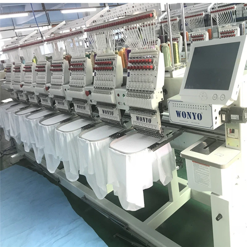 Quality 8 Head Embroidery Machine with Trimmer