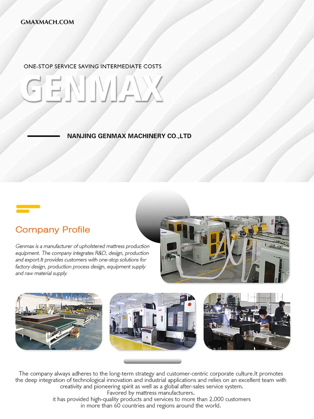 Genmax Ultrasonic Automatic Horizontal and Vertical Panel Cutting Machine