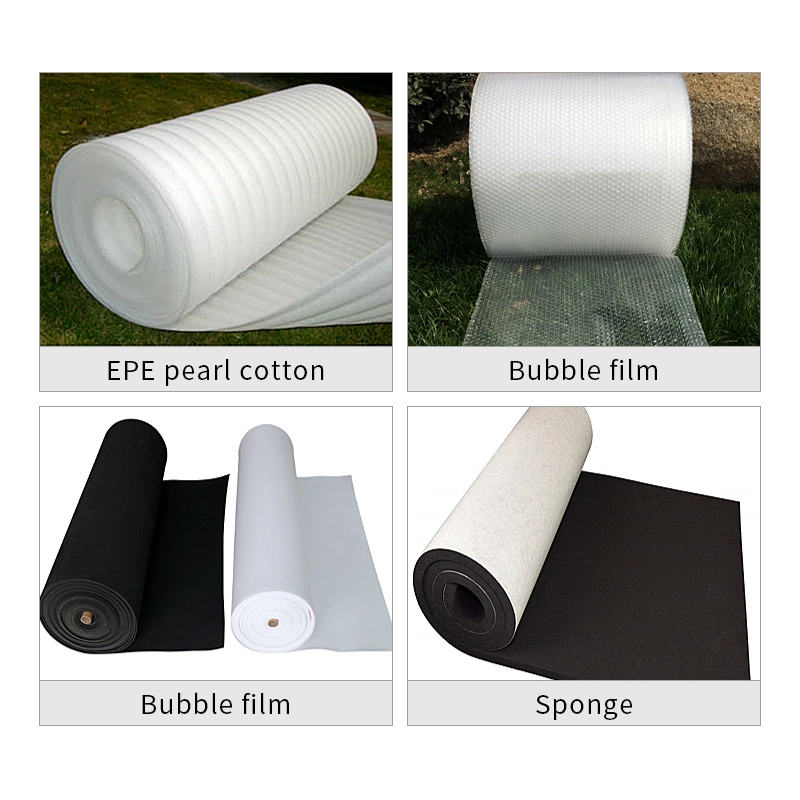 CE Standard Bubble Film Roll to Sheet Slitter Cutter for Plastic PE Film