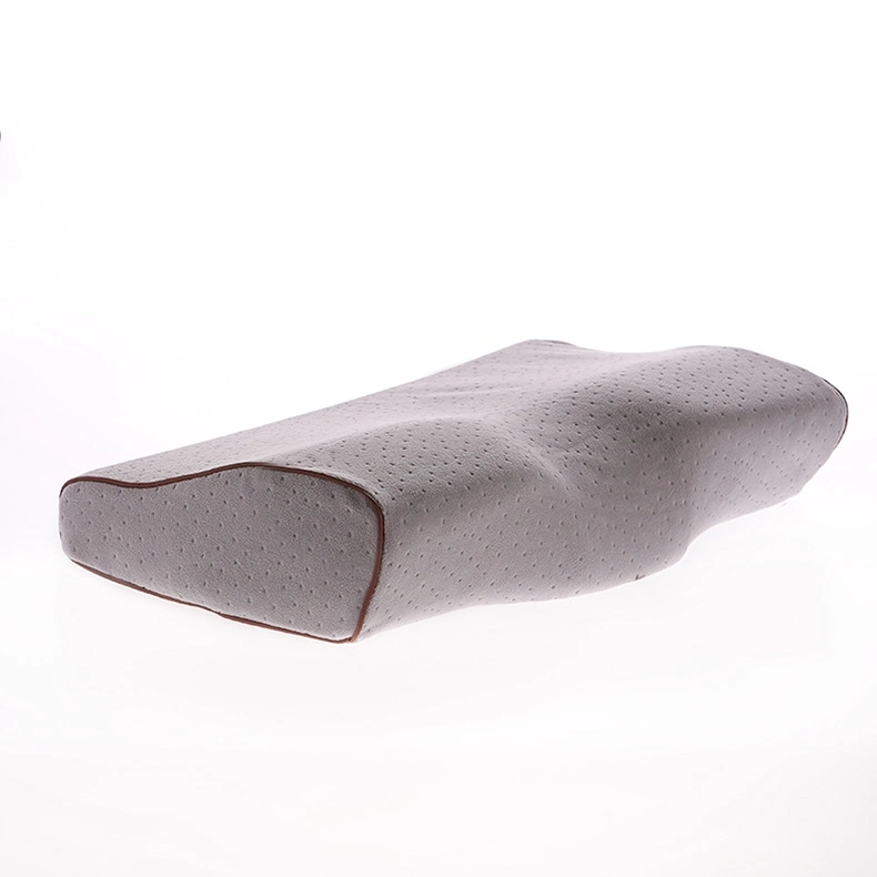 Cheap Viscoelastic Foam Soft Rebound Pillows Contour Cervical Butterfly Memory Foam Pillow