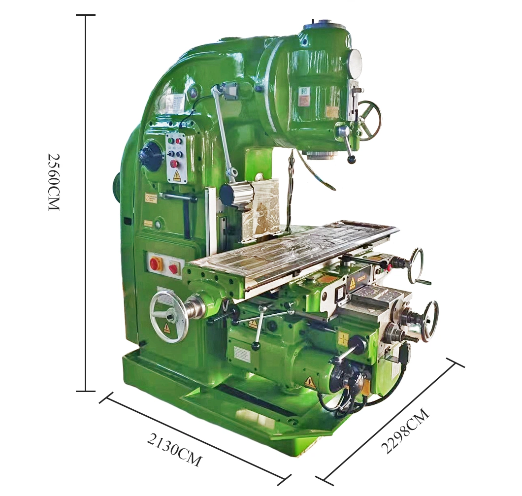 Metal Cutting Machine Automatic 45 Degree Vertical Knee Type Milling Machine X5040