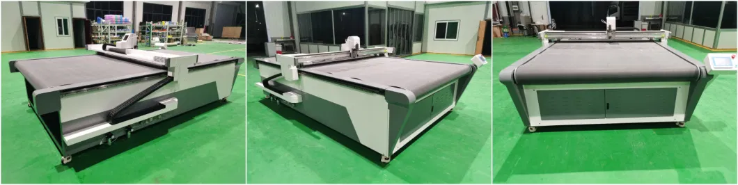 Computerized Knife Cutter and CNC Box Cutting Machine for Cardboard Foam Sheet Corrugated Paper with Oscillating Knife Tool
