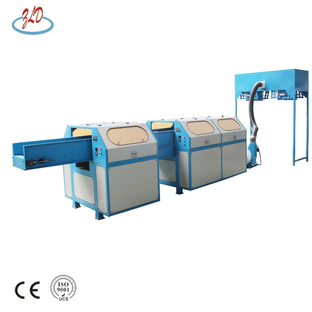 Zld001e-1 New Design High Quality Fabric Recycle Cutter Foam Pillow Filling Machine with CE Online Sales in Shenzhen