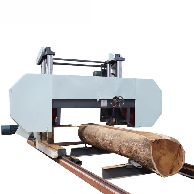 Automatic Woodworking Heavy Duty Horizontal Band Sawmill Machine for Cutting Wood Board
