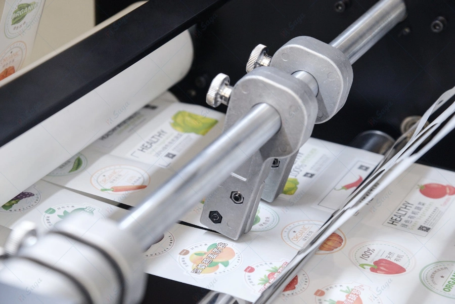 Intelligent Saga Automatic All-in-One Multi-Purpose Label Trimmer Rotary Sticker Cutter