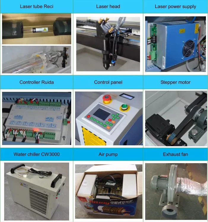 Factory Price CNC Laser Machine Laser Cutter /Laser Engraver /Acrylic Cutting Machine Foam Cutting Machine CO2 Laser Machine