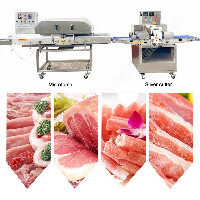 Slicer for Fresh Meat Horizontal Fresh Meat Slicer Fresh Port Meat Slicer Full Automatic Meat Slicer Fresh Meat Slicer Machine Steak Slicer