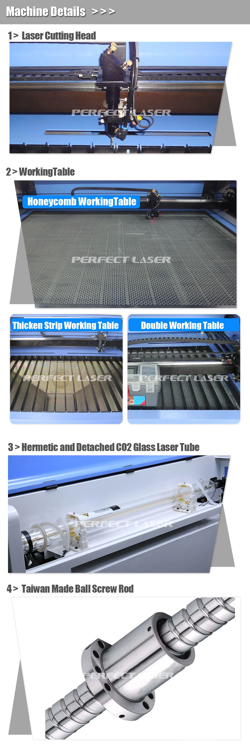 CO2 Laser Cutting Engraving Machine for Wood Furnitures