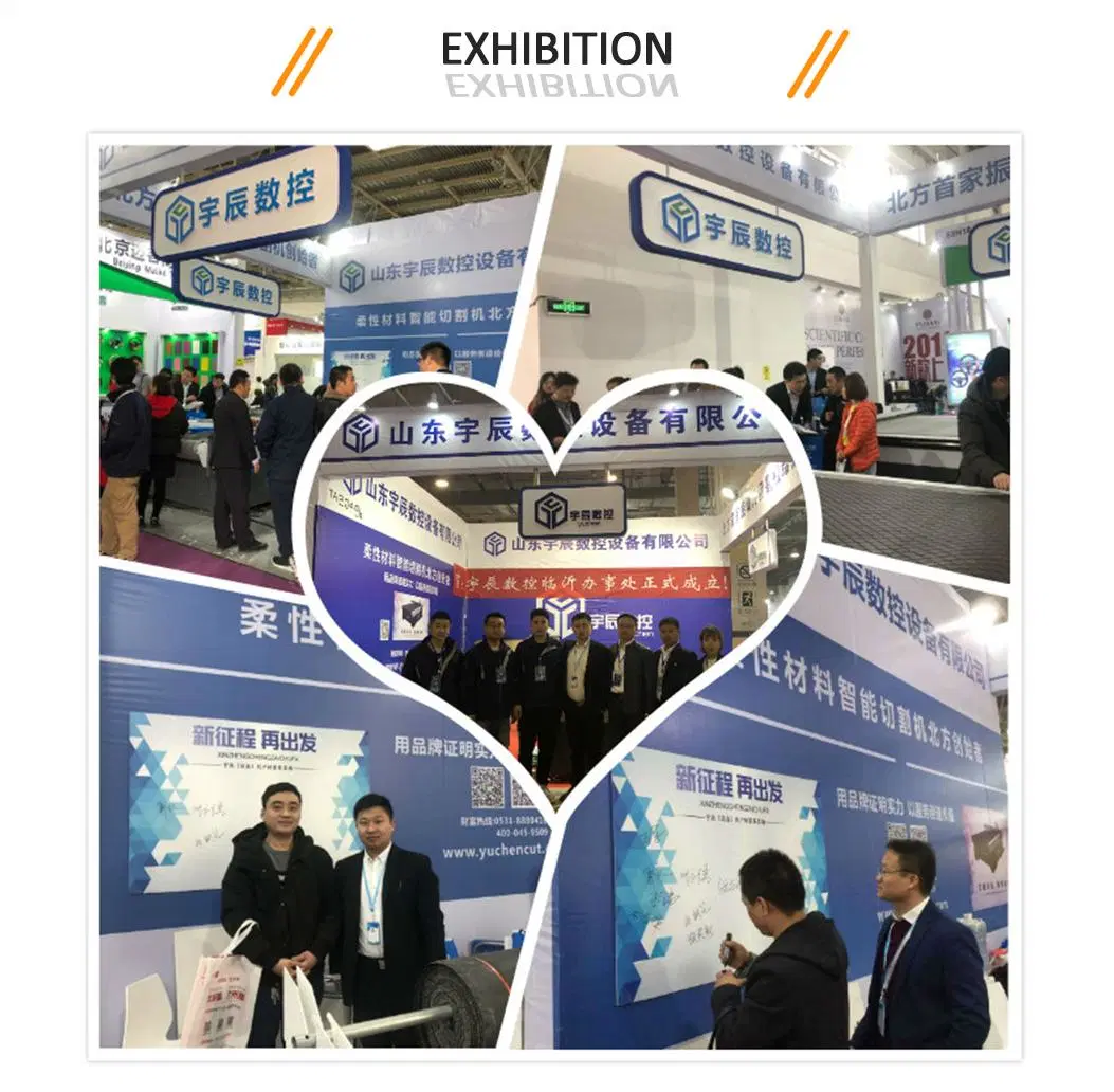 Yuchen CNC Oscilatting Knife Cutting Machine, Fabric Cutting, High Precision and Speed, Car Upholestery, Foam Sheet Cutter, and Sponge Cutting