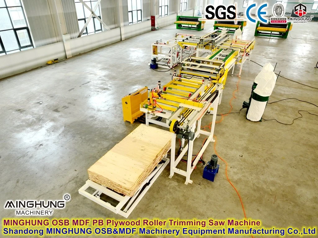 Automatic Roller Edge Trimming Machine for Particle Board Manufacturing Machine