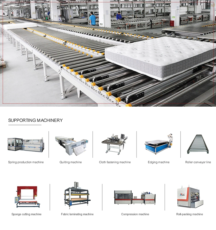 Automatic Memory Foam Mattress Vacuum Compressing Folding Rolling Wrapping Packing Processing Machine