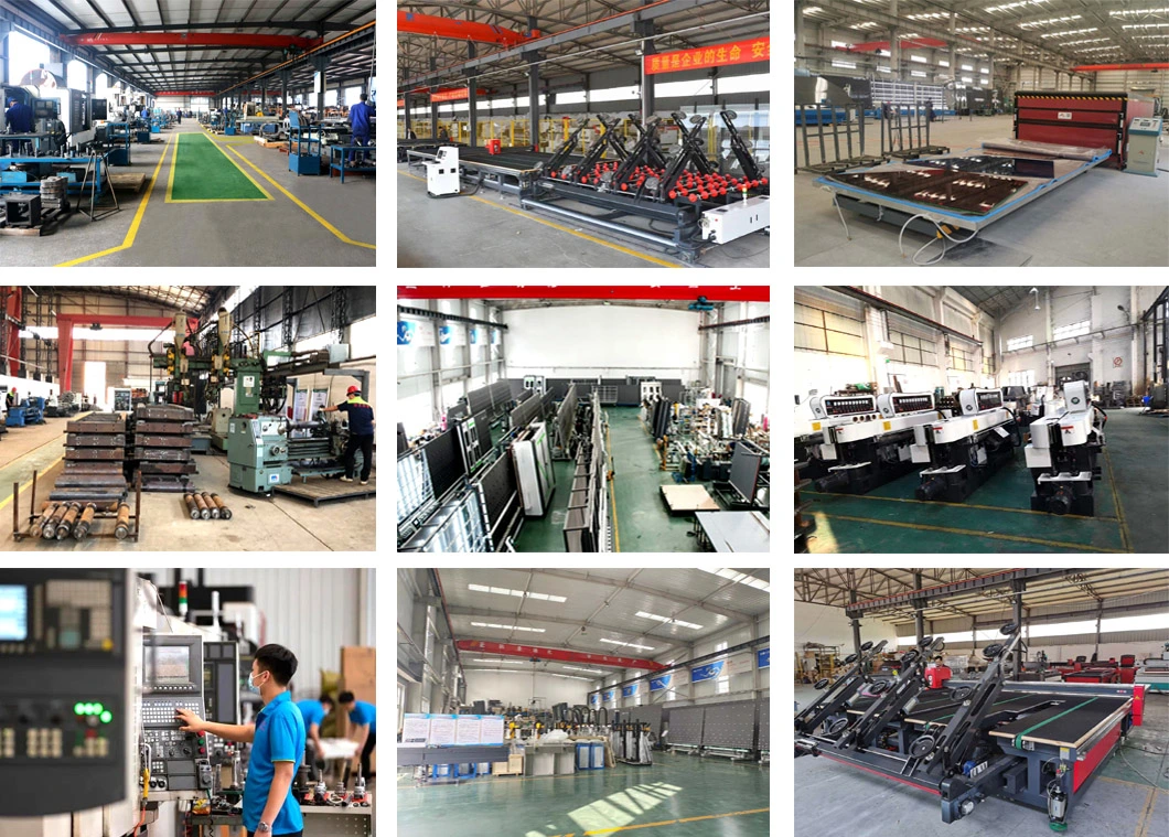 0-45 Degrees PLC Control Glass Processing Machine for Wall Bathroom Teapoy Mirror Edging Furniture Glass Shape Edging and Polishing Machine Glass Machine
