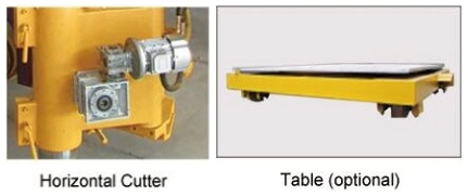 Marble Block Cutter for Cutting Granite Slabs with Horizontal Blade (DS1600)