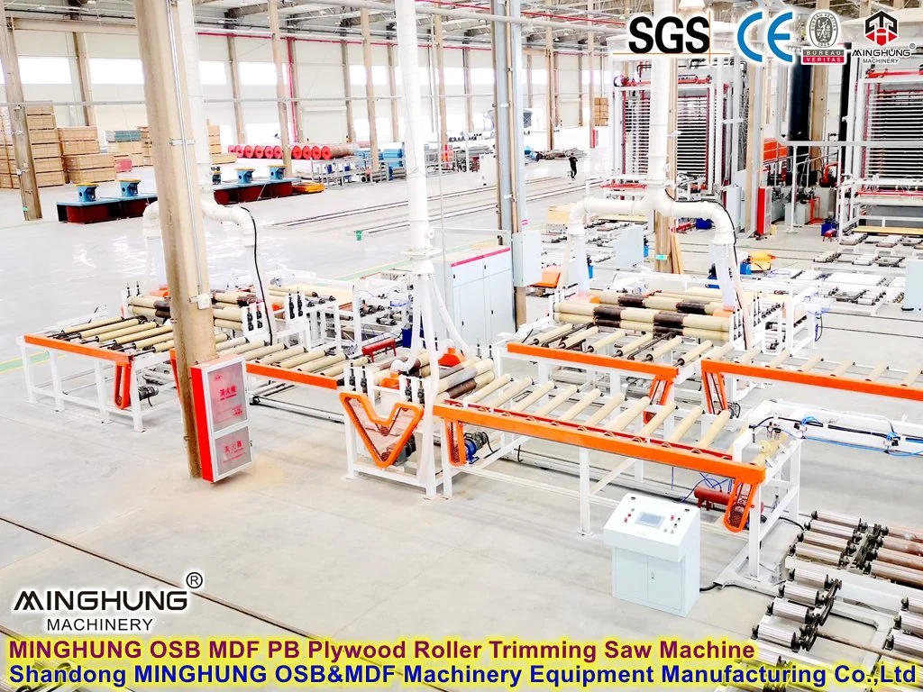 Automatic Roller Edge Trimming Machine for Particle Board Manufacturing Machine