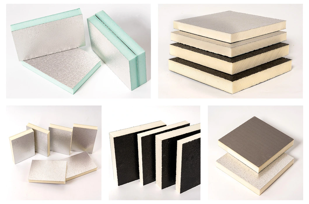 20mm Polyurethane Foam Sandwich Panels with Aluminum Polyurethane Insulation for Ventilation Duct