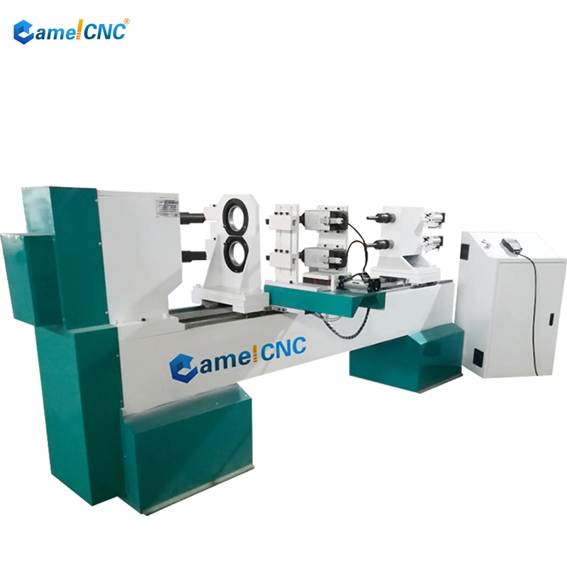 China Camel CNC Manufacture 1530 Chair Leg CNC Wood Turning Lathe with Vertical Spindle
