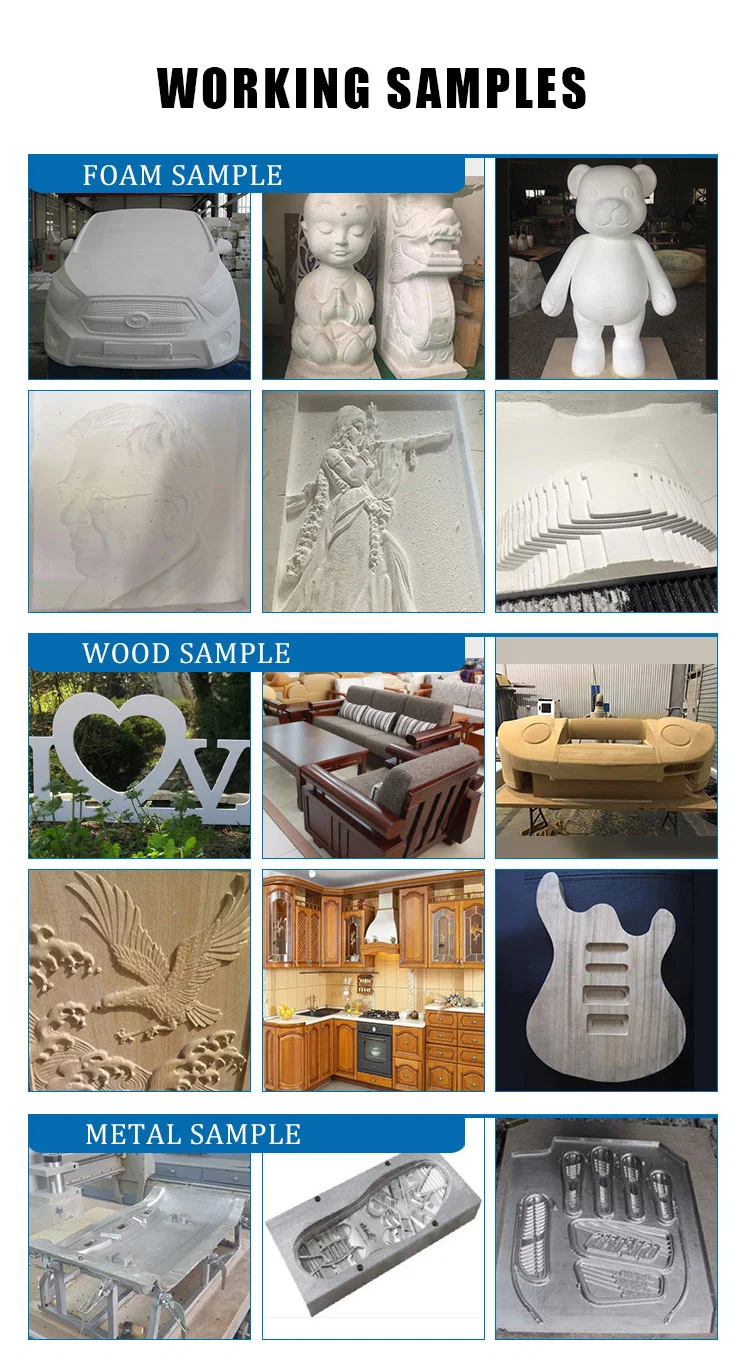 4 Axis EPS CNC Router Foam Mold Engraving CNC Router