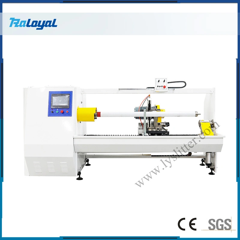 Factory Price Round Blade Jumbo Roll Cut Machine Paper Roll Foam Tape BOPP Coil Slitting Machine for Various Roll Material Slit