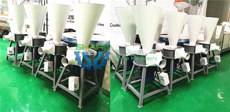 Industrial Automatic Sponge Foam Shredding Cutting Machine Foam Crusher Shredder Machine