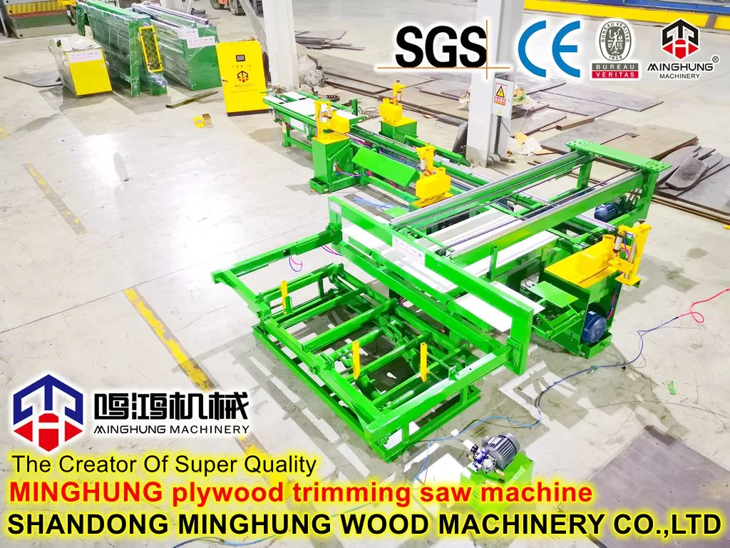 Semi Automatic Plywood Panel Cutting Trimming Sizing Machine