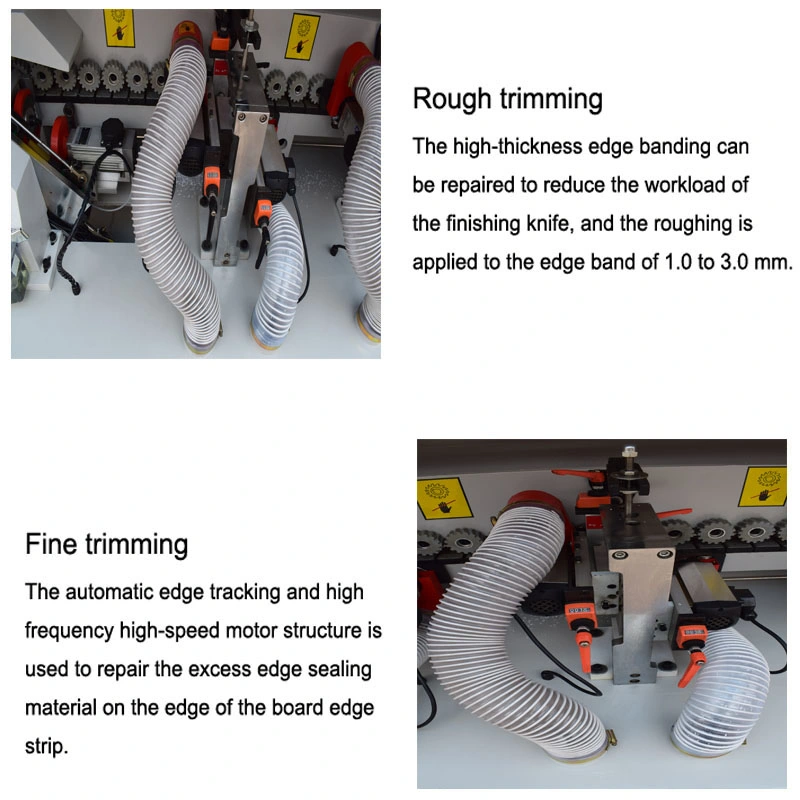 Factory Price Edge Trimming Rough and Fine Trimming Full Automatic Edge Banding Machine