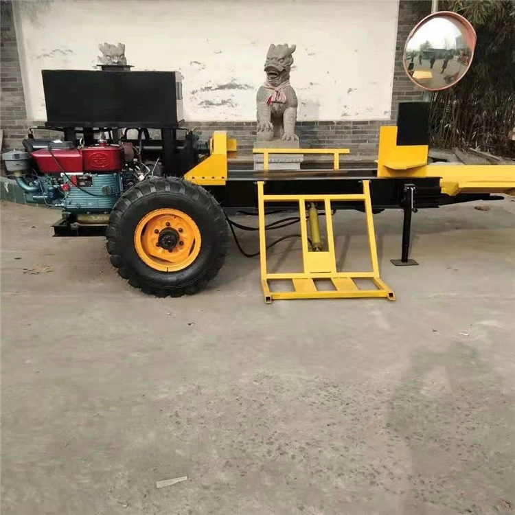 CE Approved 50 Ton Horizontal Log Splitter with Log Lift