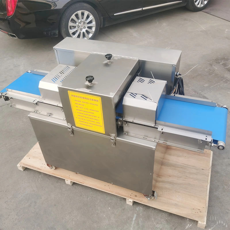 Automatic Horizontal Meat Cutting Sheep Beef Chicken Fish Pork Speed Cutter Processing Slicer Machine