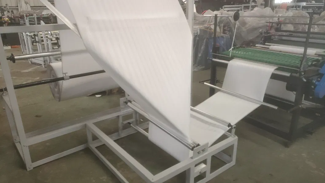 Huarui Brand Side Sealing PE EPE Foam Air Bubble Film Poly Mailer Envelope Pouch Bag Making Machine Price