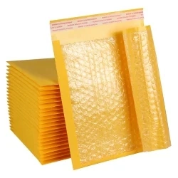 Huarui Brand Side Sealing PE EPE Foam Air Bubble Film Poly Mailer Envelope Pouch Bag Making Machine Price