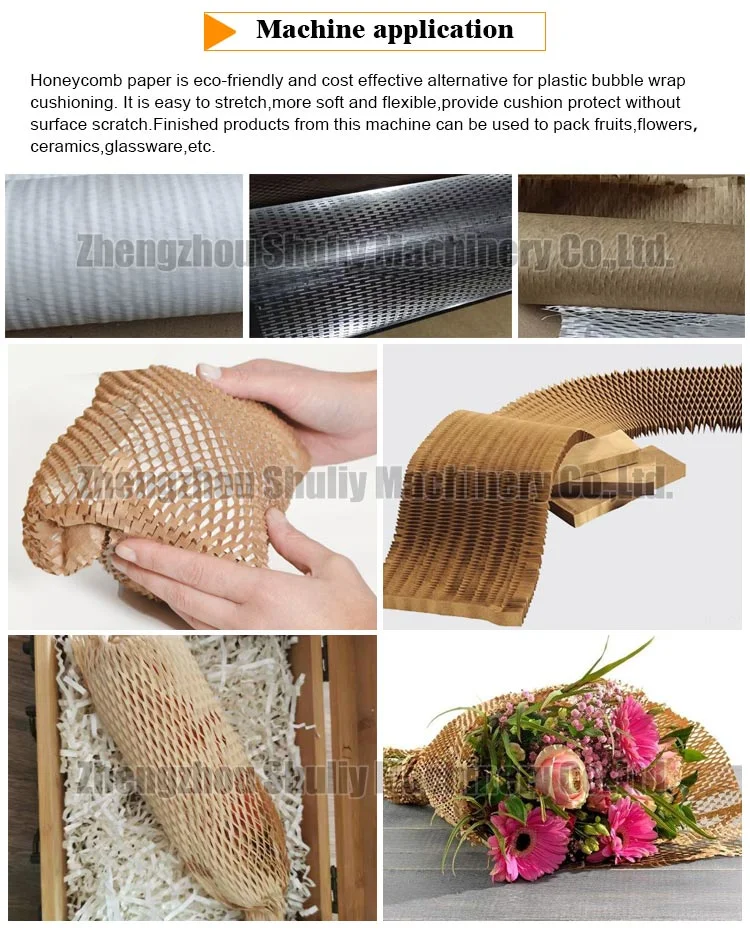 Kraft Honeycomb Paper Cutting Honeycomb Paper Cushion Making Honeycomb Paper Machine