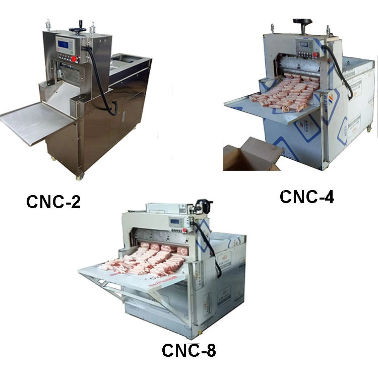 Automatic Horizontal Conveyor Cooked Meat Slicing Machine Meat Slicer