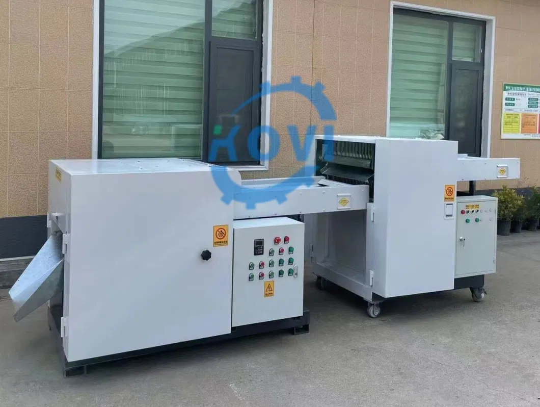 Automation Sponge PU Foam Shredder Crusher Foam Cutting Machine Foam Recycle Cutter for Fill Sofa Sponge CNC Cutting Machine Soap Sponge Cutting Machine