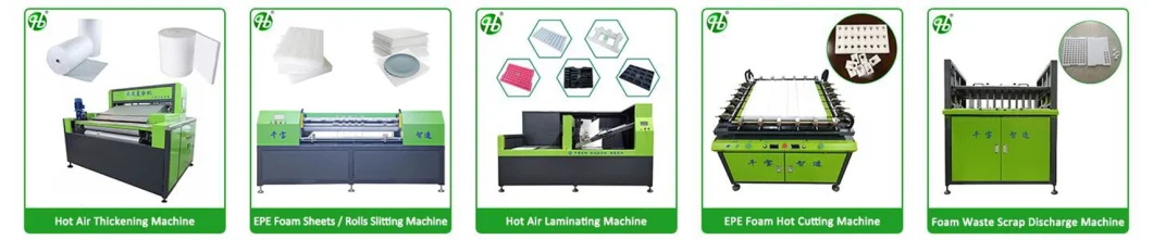 High Speed Industrial PE EPE Foam Machine for Cutting Foam