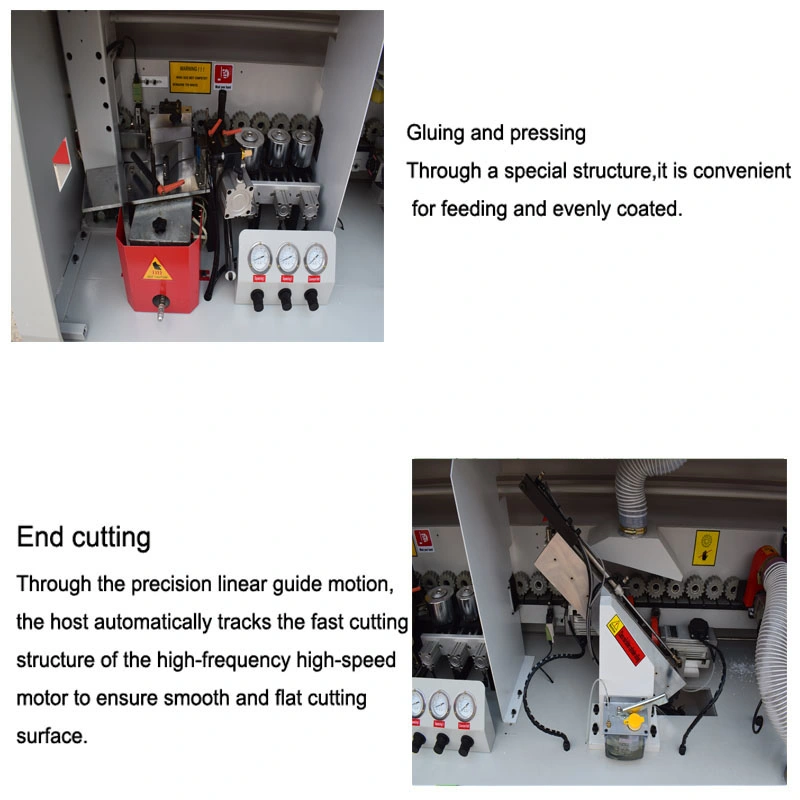 Factory Price Edge Trimming Rough and Fine Trimming Full Automatic Edge Banding Machine